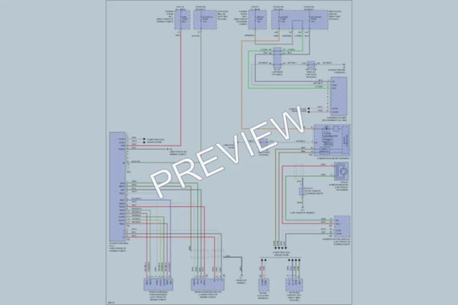 2013 Lexus IS250C Electronic Power Steering wiring diagram preview
