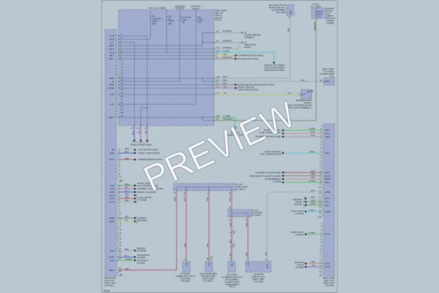 2013 Lexus IS350C Body Control Modules wiring diagram preview