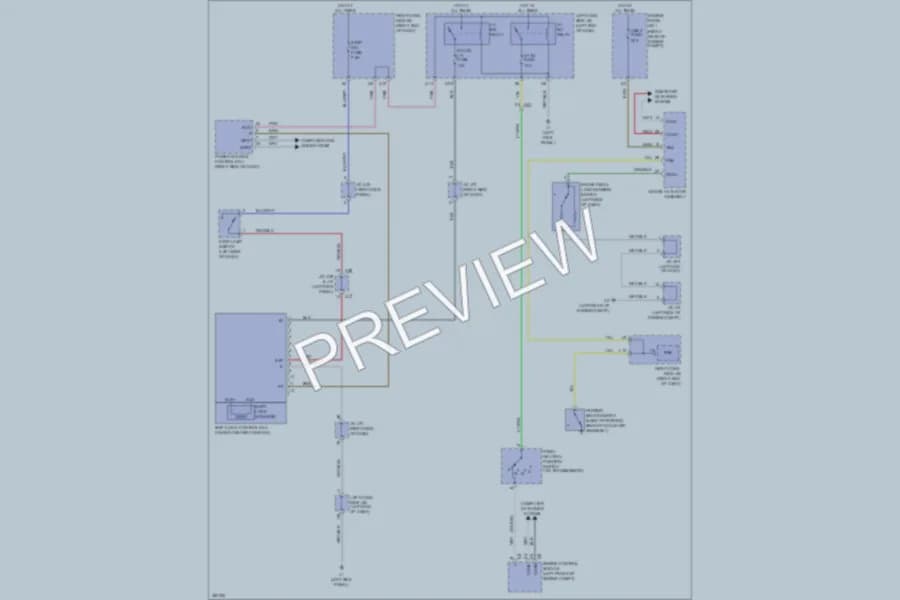 2013 Lexus IS350C Shift Interlock wiring diagram preview