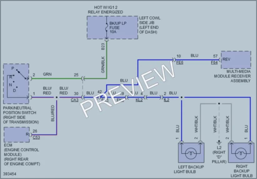 2013 Lexus LX570 Exterior Lights wiring diagram preview