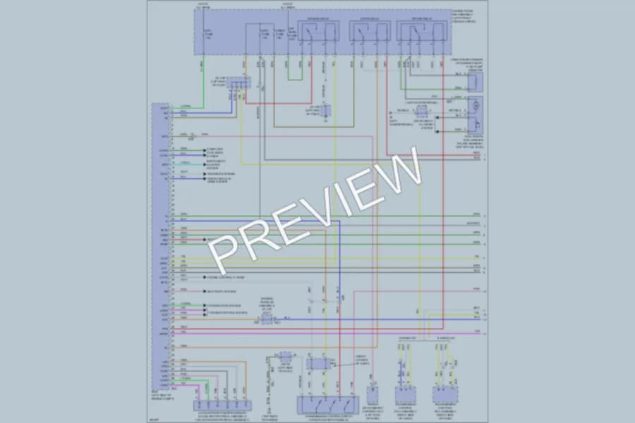 2013 Lexus RX350 Engine Performance wiring diagram preview