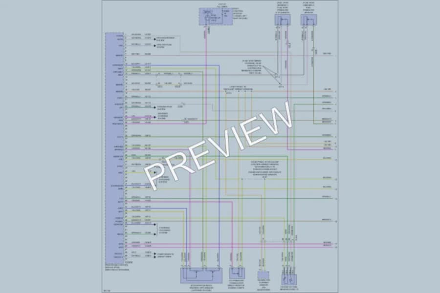 2013 Lincoln MKT Engine Performance wiring diagram preview