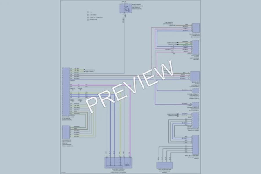 2013 MINI Cooper Cruise Control wiring diagram preview
