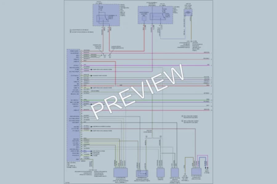 2013 MINI Cooper Engine Performance wiring diagram preview