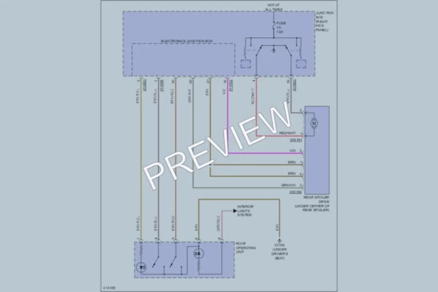 2013 MINI CooperCountryman Active Bodyworks wiring diagram preview
