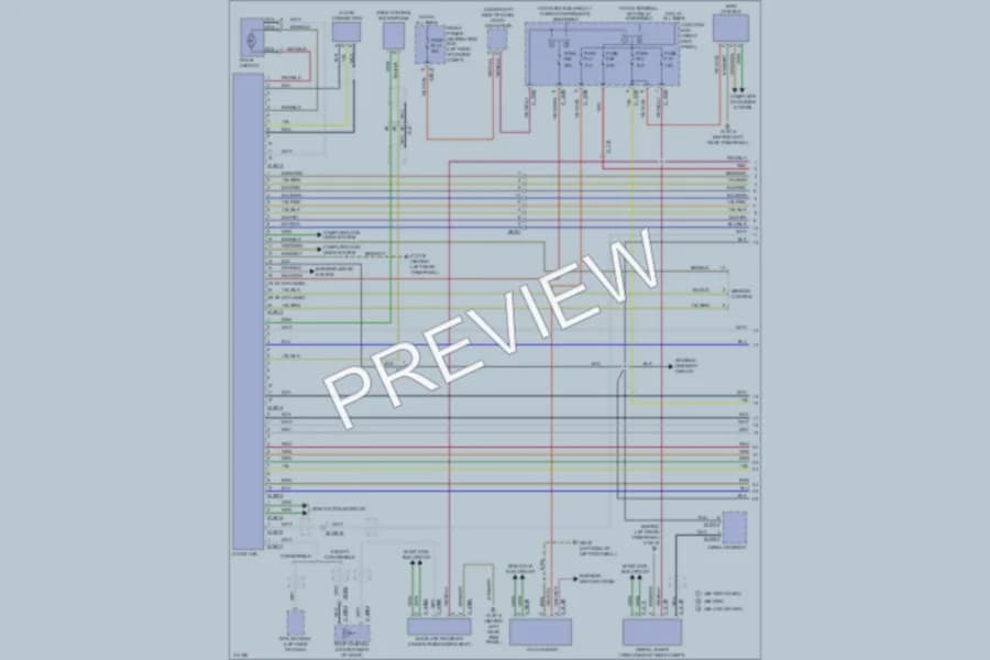 2013 MINI CooperCoupe Navigation wiring diagram preview