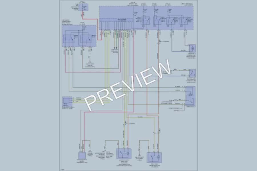 2013 MINI CooperCoupe Wiper Washer wiring diagram preview