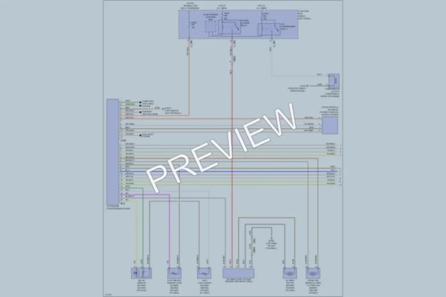 2013 MINI CooperRoadster Air Conditioning wiring diagram preview