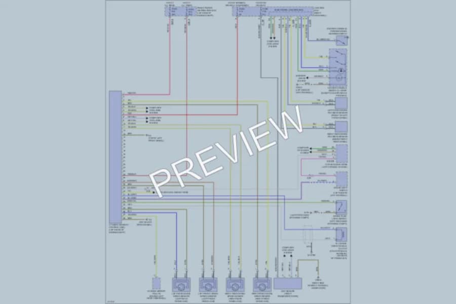 2013 MINI CooperRoadster Anti Lock Brakes wiring diagram preview
