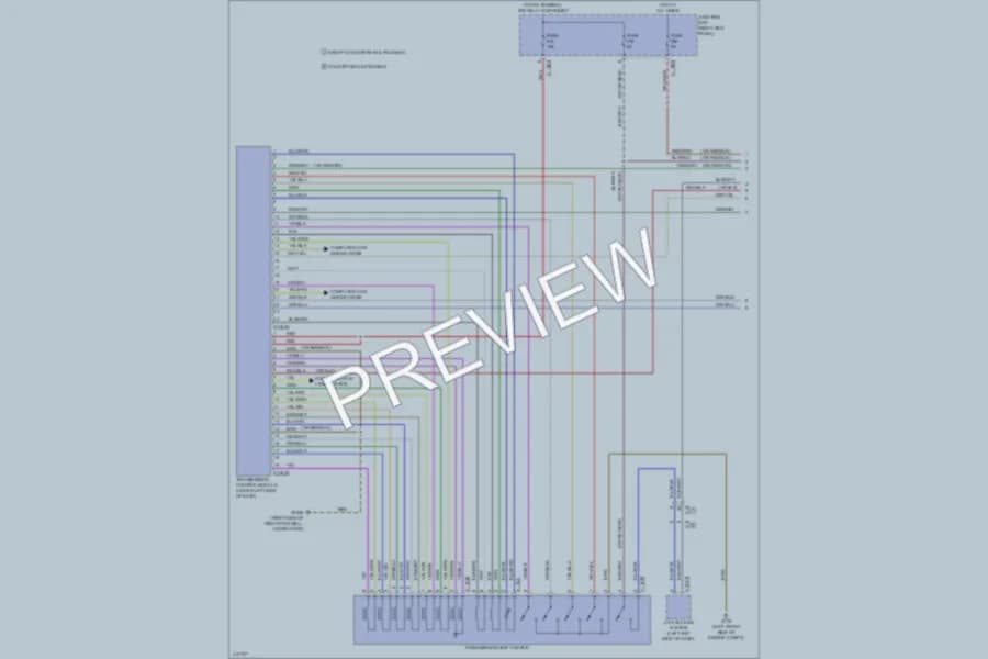 2013 MINI CooperRoadster Transmission wiring diagram preview