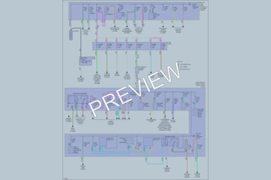 2013 Mazda 3 Power Distribution wiring diagram preview