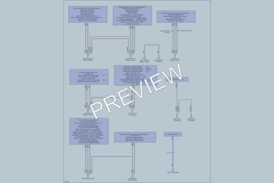 2013 Mazda 6 Ground Distribution wiring diagram preview