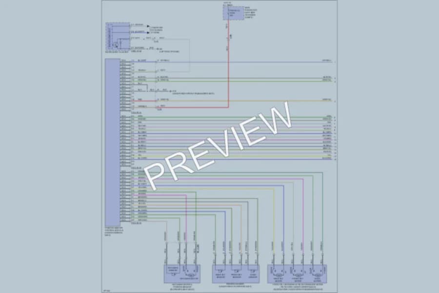 2013 Mazda 6 Memory Systems wiring diagram preview