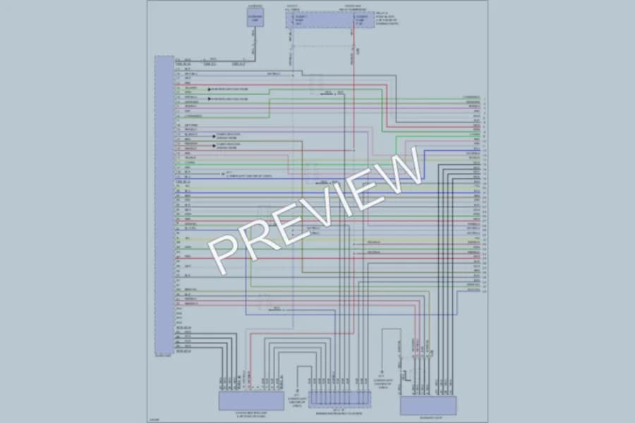 2013 Mazda CX5 Radio wiring diagram preview