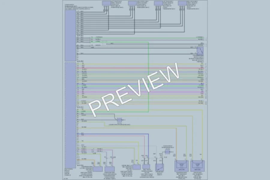 2013 Mazda CX5 Supplemental Restraints wiring diagram preview