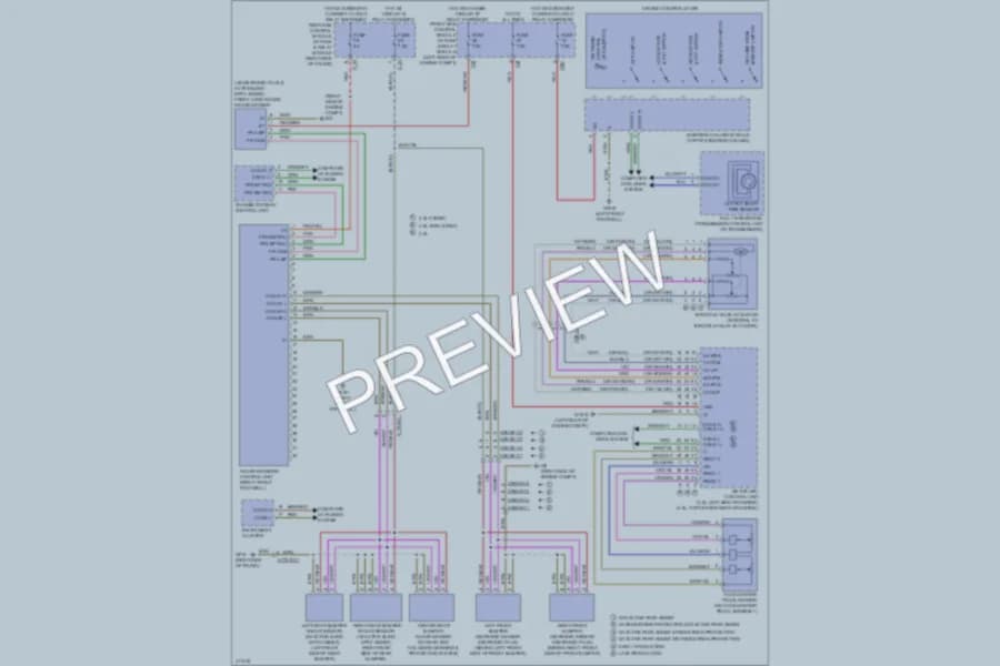 2013 MercedesBenz E400HYBRID Cruise Control wiring diagram preview