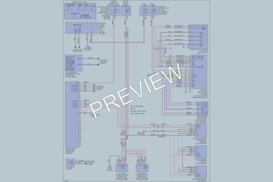 2013 MercedesBenz E550 Cruise Control wiring diagram preview