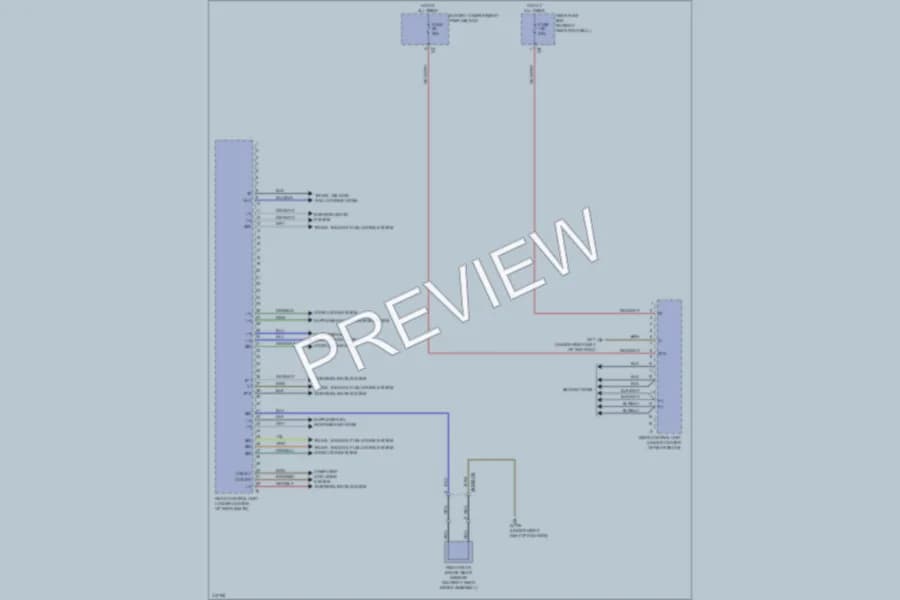 2013 MercedesBenz ML350BLUETEC Body Control Modules wiring diagram preview