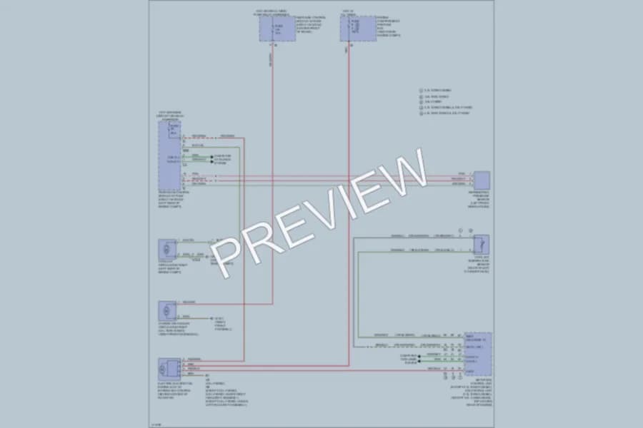 2013 MercedesBenz S350BLUETEC Cooling Fan wiring diagram preview