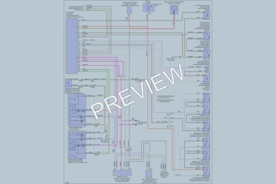 2013 MercedesBenz S350BLUETEC Emergency Vehicle Systems wiring diagram preview