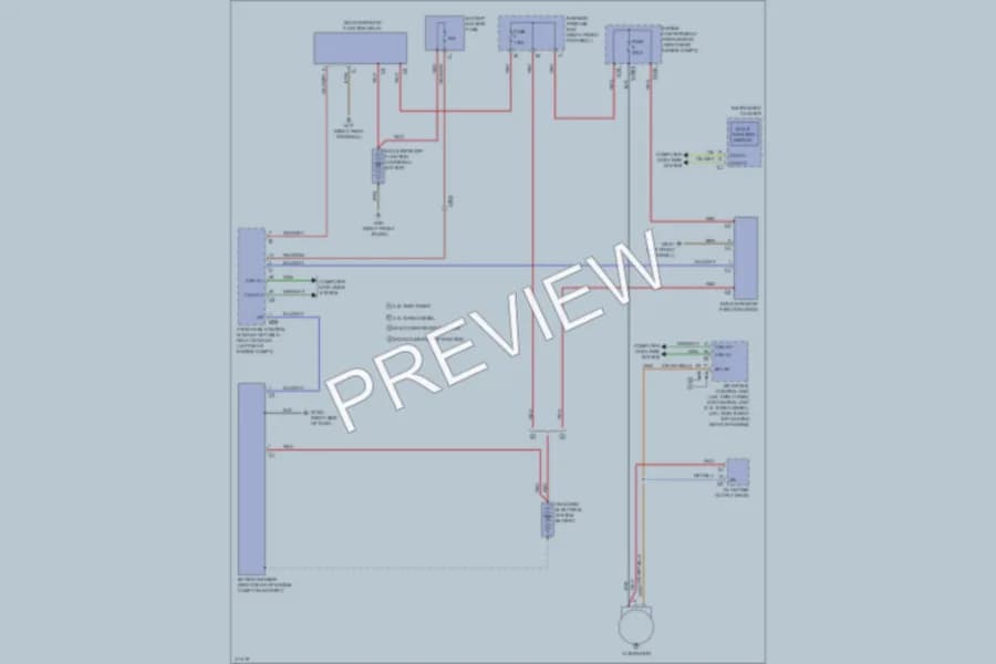 2013 MercedesBenz S350BLUETEC Starting Charging wiring diagram preview