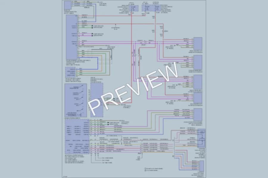 2013 MercedesBenz S400HYBRID Cruise Control wiring diagram preview