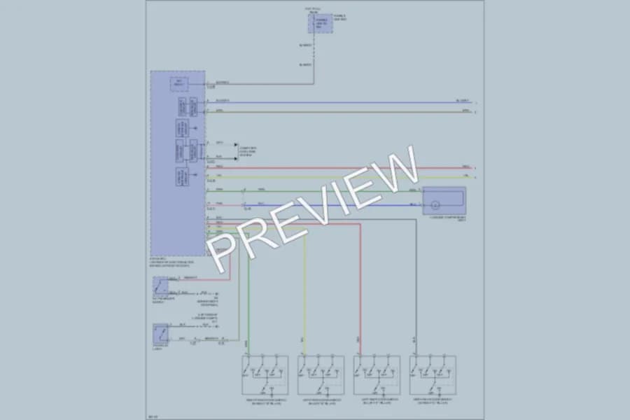 2013 Mitsubishi Lancer Interior Lights wiring diagram preview