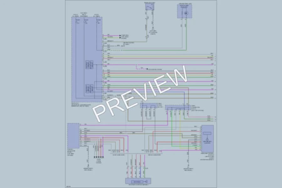 2013 Mitsubishi LancerSportback Anti Theft wiring diagram preview