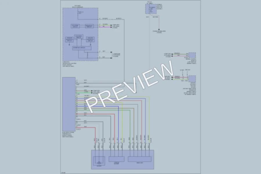2013 Mitsubishi LancerSportback Electronic Power Steering wiring diagram preview