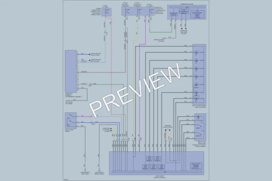 2013 Mitsubishi LancerSportback Transmission wiring diagram preview