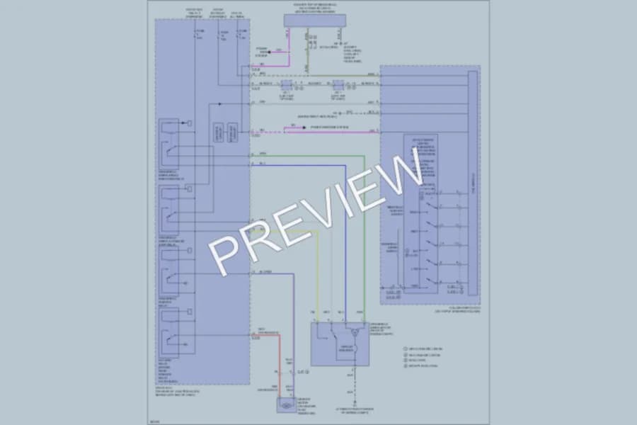 2013 Mitsubishi LancerSportback Wiper Washer wiring diagram preview