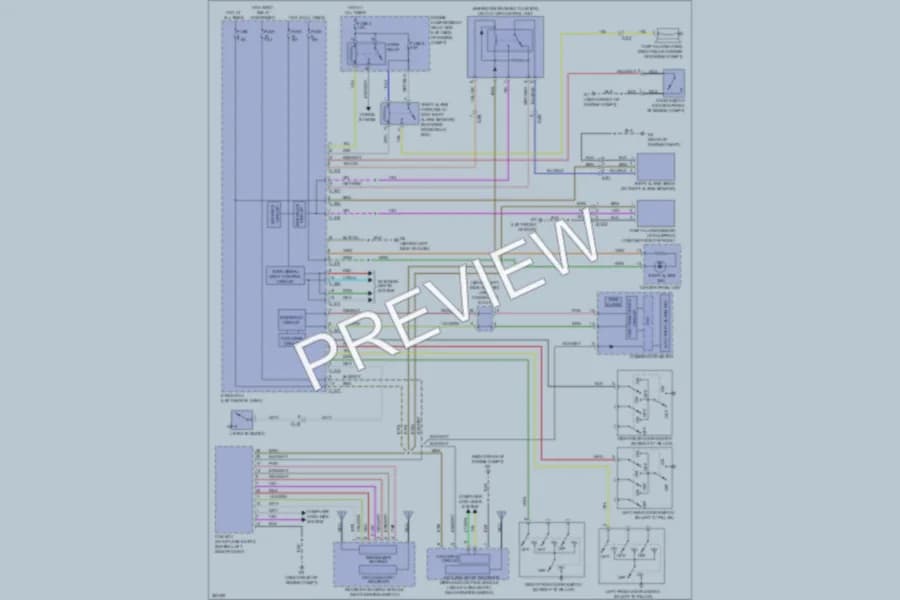2013 Mitsubishi Outlander Anti Theft wiring diagram preview