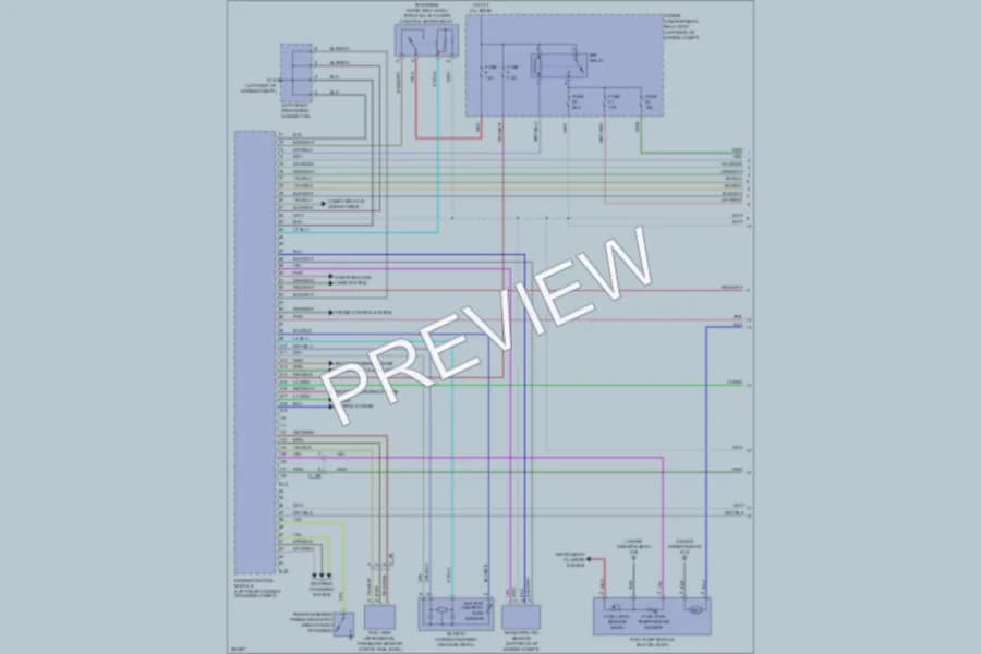 2013 Mitsubishi Outlander Engine Performance wiring diagram preview