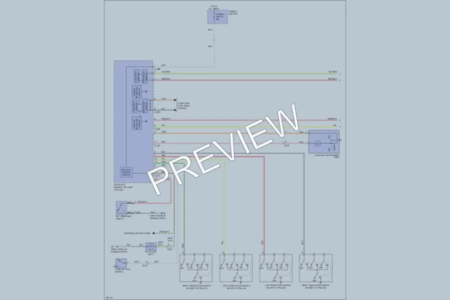 2013 Mitsubishi Outlander Interior Lights wiring diagram preview