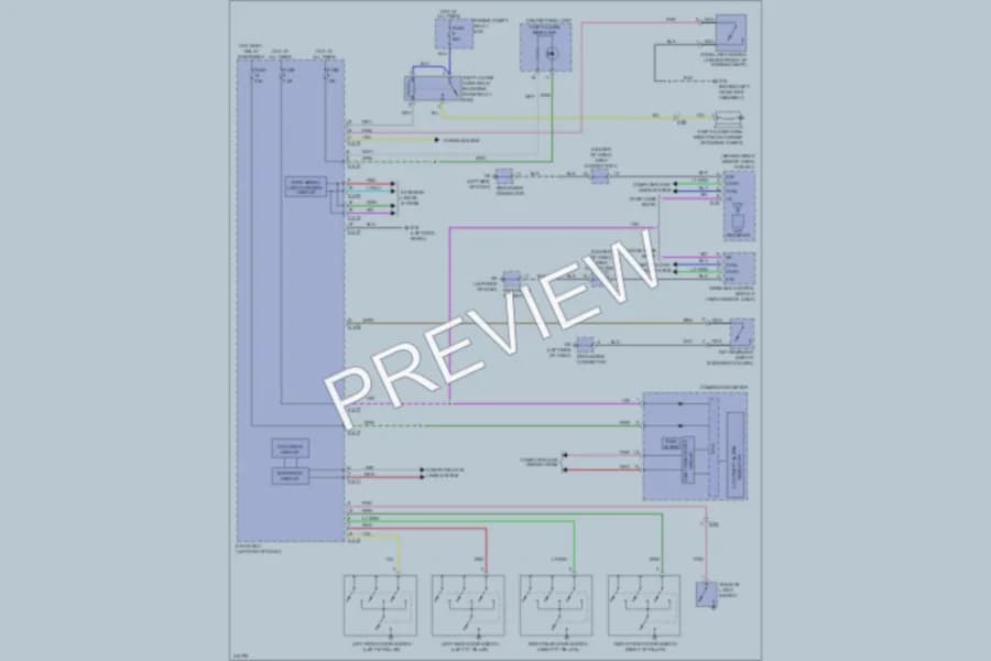 2013 Mitsubishi OutlanderSport Anti Theft wiring diagram preview