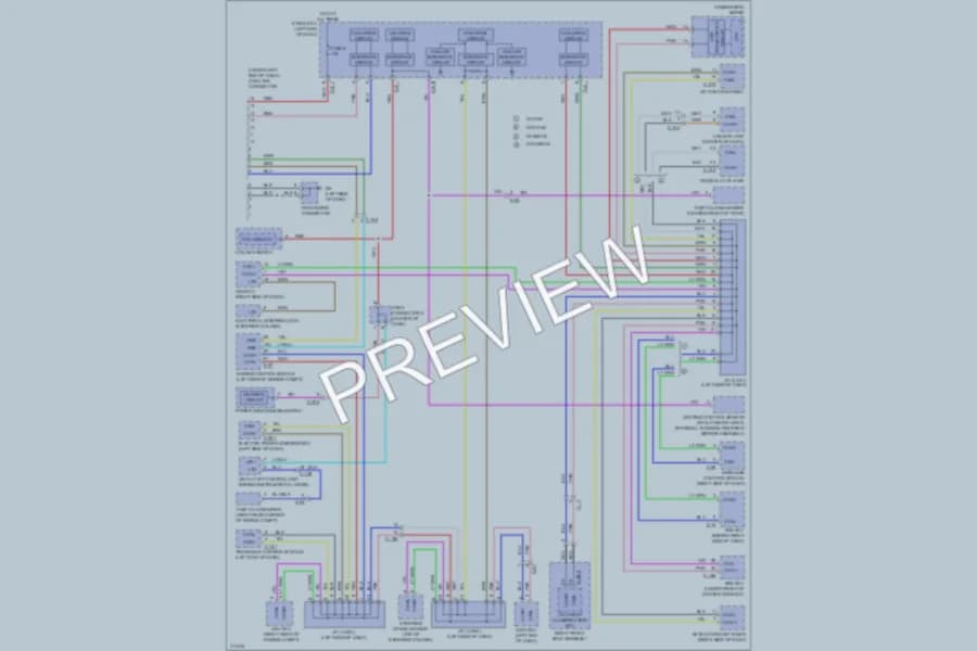 2013 Mitsubishi OutlanderSport Computer Data Lines wiring diagram preview