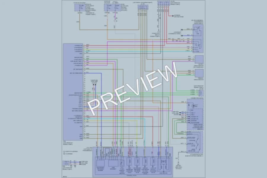 2013 Nissan Altima Transmission wiring diagram preview