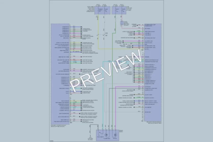 2013 Nissan LEAF Body Control Modules wiring diagram preview