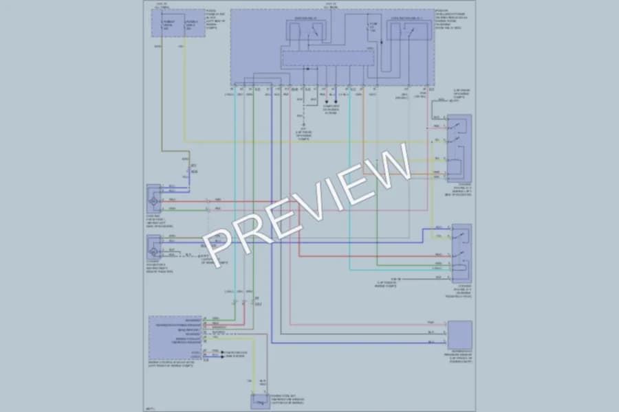 2013 Nissan Murano Cooling Fan wiring diagram preview