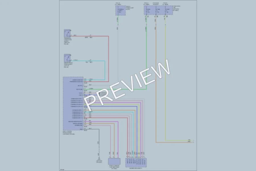 2013 Nissan Murano Headlights wiring diagram preview