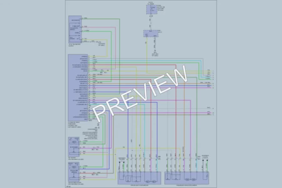 2013 Nissan Murano Memory Systems wiring diagram preview