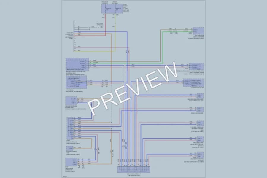 2013 Nissan NV3500HD Computer Data Lines wiring diagram preview