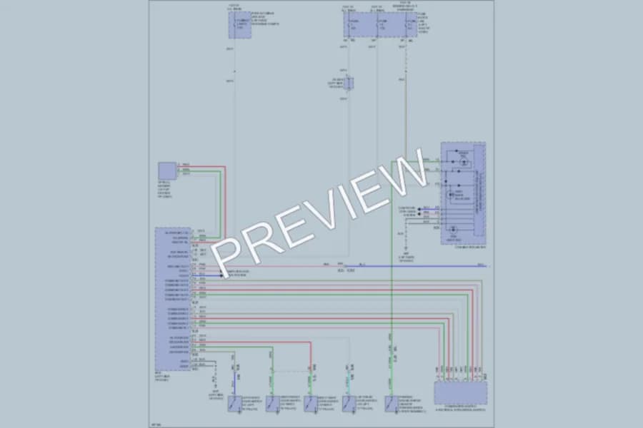 2013 Nissan Pathfinder Headlights wiring diagram preview