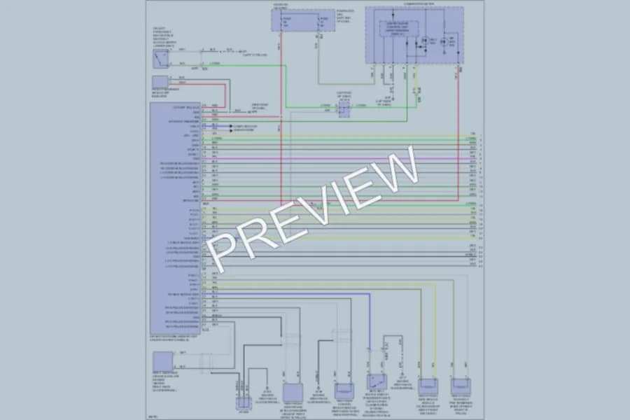 2013 Nissan Pathfinder Supplemental Restraints wiring diagram preview
