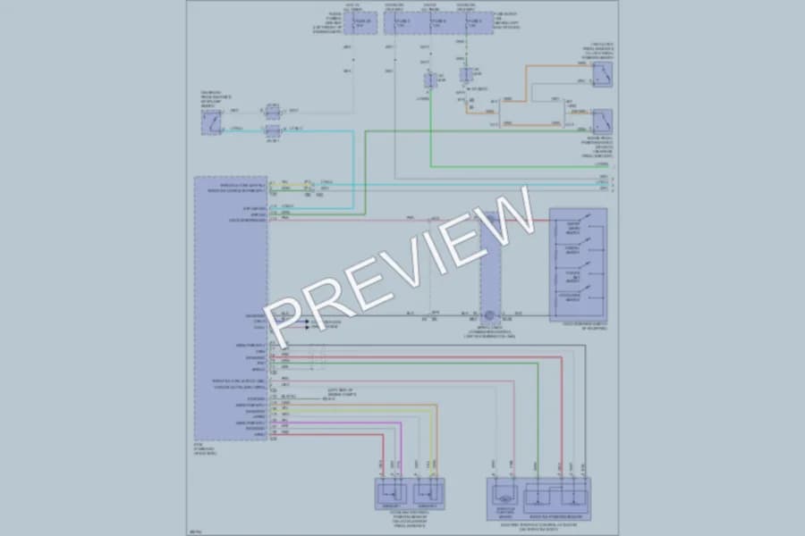 2013 Nissan Sentra Cruise Control wiring diagram preview