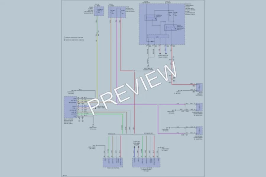2013 Nissan Sentra Defoggers wiring diagram preview