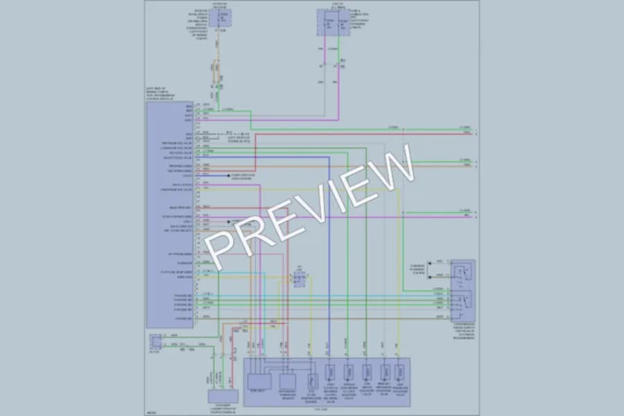 2013 Nissan Sentra Transmission wiring diagram preview