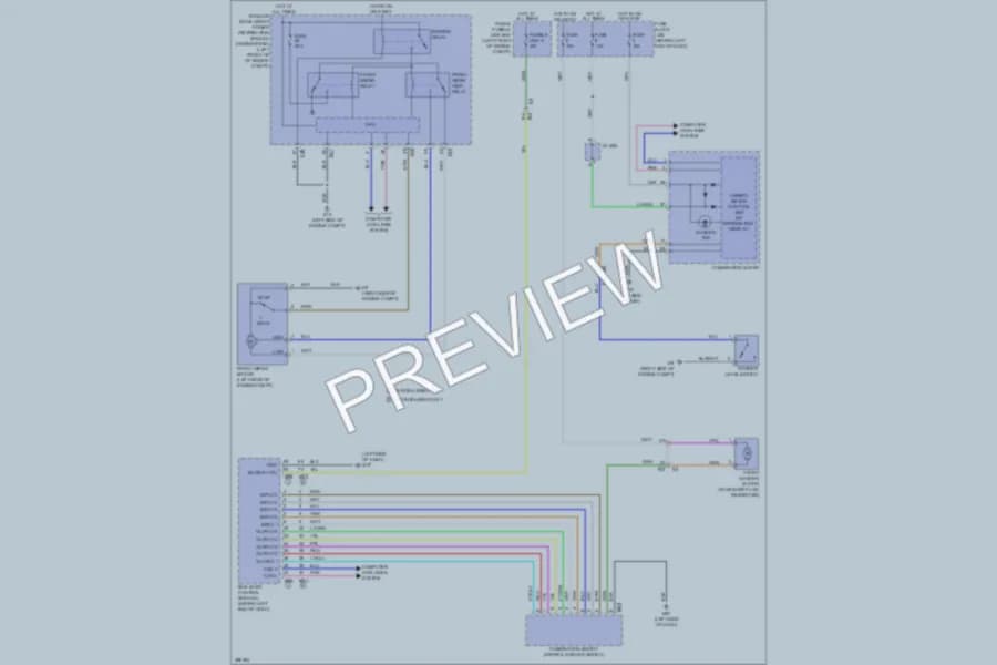 2013 Nissan Sentra Wiper Washer wiring diagram preview