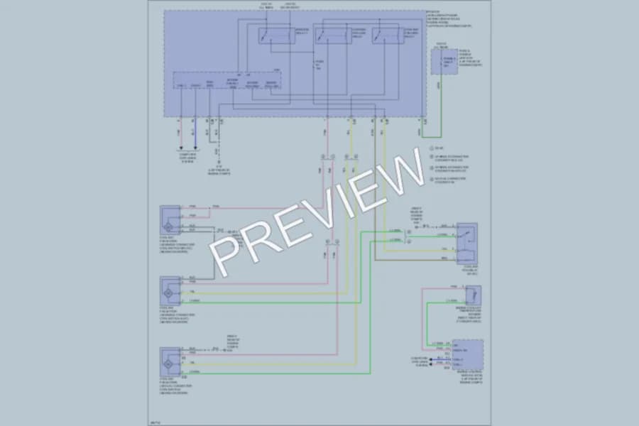 2013 Nissan Versa Cooling Fan wiring diagram preview