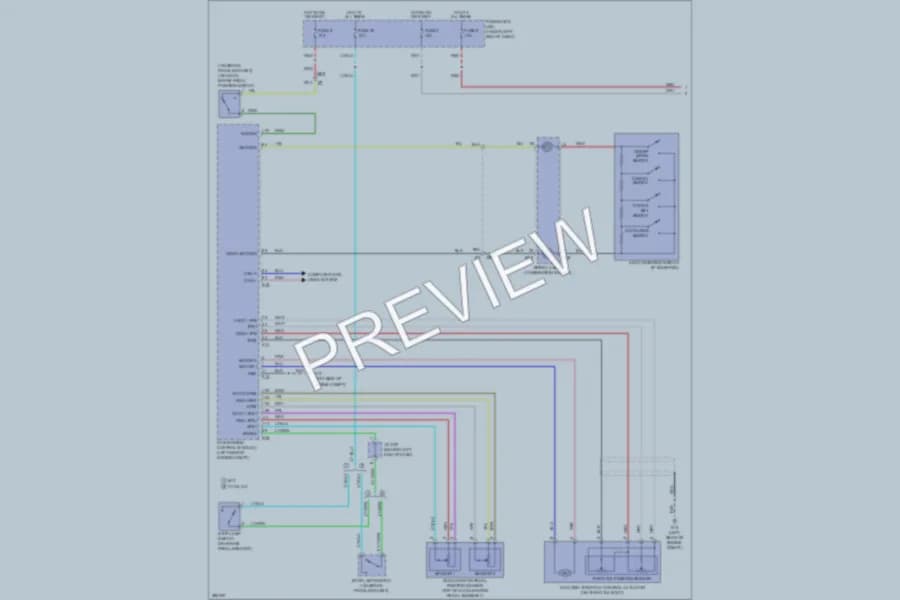 2013 Nissan Versa Cruise Control wiring diagram preview